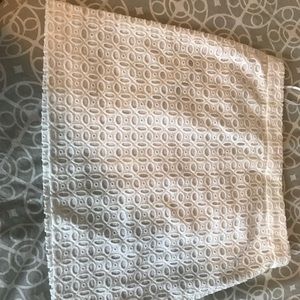 J. Crew Eyelet mini skirt